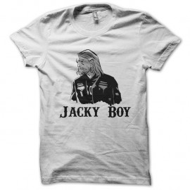 Shirt Jacky boy blanc pour homme et femme