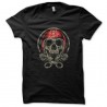 Shirt Skater skull noir pour homme et femme