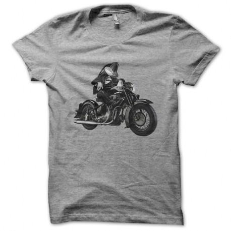 Shirt Bugs Bunny biker gris pour homme et femme