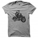 Shirt Bugs Bunny biker gris pour homme et femme