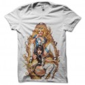 Shirt sexy girl blanc pour homme et femme