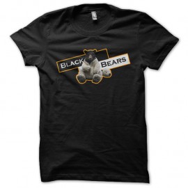 Shirt black bears noir pour homme et femme