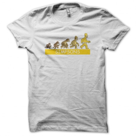 Shirt evolution homer simpsons pour homme et femme