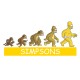 Shirt evolution homer simpsons pour homme et femme