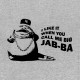 Shirt Big Jab ba gris pour homme et femme