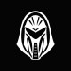 Shirt Battlestar Galactica Cylon blanc/noir pour homme et femme