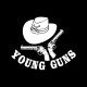 Shirt young guns noir pour homme et femme