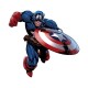 Shirt Captain america blanc pour homme et femme