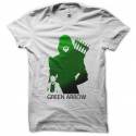 Shirt green arrow ombre blanc pour homme et femme