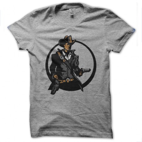 Shirt cowboy gris pour homme et femme