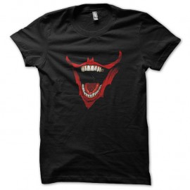 Shirt joker sourire diabolique noir pour homme et femme
