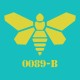 Shirt Golden moth chemical logo turquoise pour homme et femme