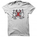Shirt houra keith haring blanc pour homme et femme