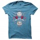 Shirt la revanche des chats turquoise pour homme et femme