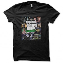 Shirt green arrow version GTA noir pour homme et femme