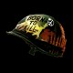 Shirt Full Metal Jacket noir pour homme et femme
