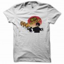 Shirt Bruce Lee Bam blanc pour homme et femme