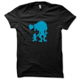 Shirt Monster baby bleu/noir pour homme et femme