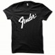 Shirt Fender Blanc/Noir slim fit pour homme et femme