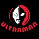 Shirt Ultraman noir pour homme et femme