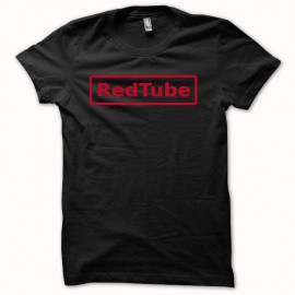 Shirt RedTube rouge/noir pour homme et femme