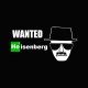 Shirt Breaking bad Wanted Heisenberg avis de recherche blanc/noir pour homme et femme