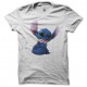 Shirt stitch blanc pour homme et femme