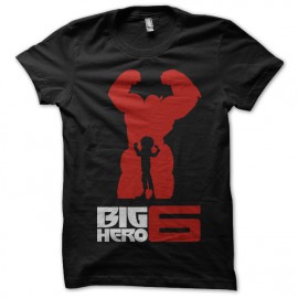 Shirt big hero 6 noir pour homme et femme