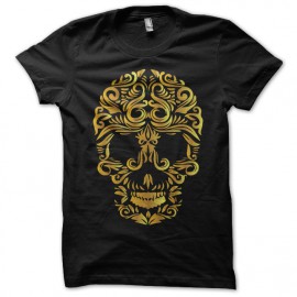 Shirt ornamental skull noir pour homme et femme