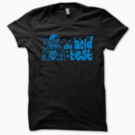 Shirt Acid test LSD bleu/noir pour homme et femme