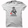 Shirt sexe donneur d'orgasmes blanc slim fit pour homme et femme
