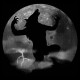 Shirt werewolf noir pour homme et femme