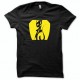 Shirt Alien U.F.O Roswell jaune/noir pour homme et femme