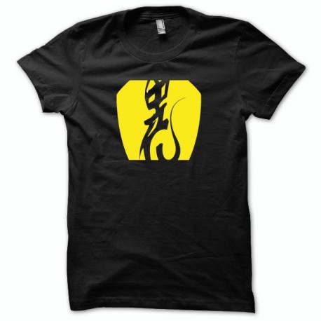 Shirt Alien U.F.O Roswell jaune/noir pour homme et femme