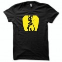 Shirt Alien U.F.O Roswell jaune/noir pour homme et femme