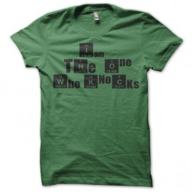 Shirt I'm the one vert pour homme et femme