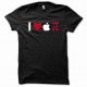 Shirt I love apple Pi original noir pour homme et femme