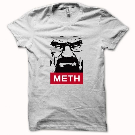 Shirt Breaking bad Heisenberg version interdite METH noir/blanc pour homme et femme