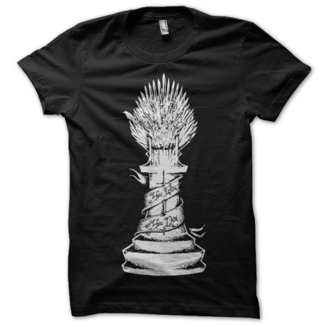 Shirt game of thrones noir pour homme et femme