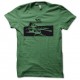 Shirt Sniper un tir une mort noir/vert bouteille pour homme et femme