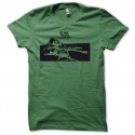 Shirt Sniper un tir une mort noir/vert bouteille pour homme et femme