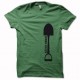 Shirt zombie killer la pelle qui tue noir/vert bouteille pour homme et femme