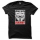 Shirt Disobey Anonymous noir pour homme et femme