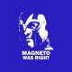 Shirt Magneto was right blanc/bleu royal pour homme et femme