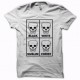 Shirt Anti racisme tous égaux blanc pour homme et femme