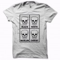 Shirt Anti racisme tous égaux blanc pour homme et femme
