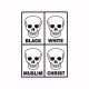 Shirt Anti racisme tous égaux blanc pour homme et femme