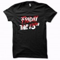Shirt vendredi 13 Jason Voorhees? blanc/noir pour homme et femme