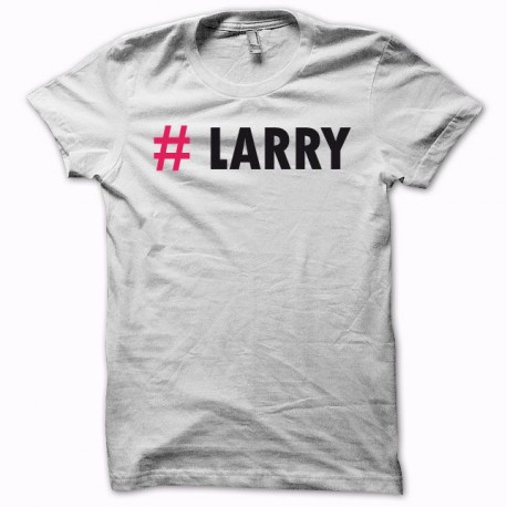Shirt One direction larry noir/blanc pour homme et femme