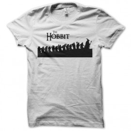 Shirt The hobbit blanc pour homme et femme